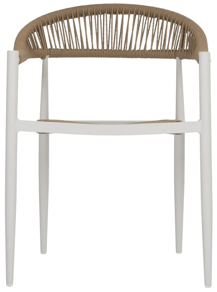ΠΟΛΥΘΡΟΝΑ ΑΛΟΥΜΙΝΙΟΥ GRET HM5854.01 ΛΕΥΚΗ PE RATTAN ΜΠΕΖ 56x55,5x78Υεκ. (1 Τεμμάχια)