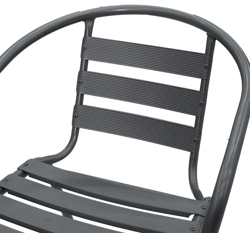 Καρέκλα - Πολυθρόνα Tade μέταλλο ανθρακί 54x62x74 εκ. 54x58x73 εκ.