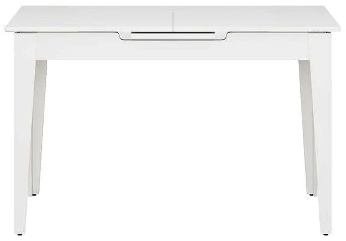 Τραπέζι Trendline Megapap επεκτεινόμενο χρώμα λευκό 120/150x70x75εκ.