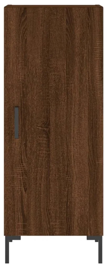 vidaXL Ντουλάπι Καφέ Δρυς 34,5 x 34 x 90 εκ. Επεξεργασμένο Ξύλο
