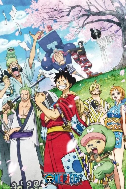Αφίσα One Piece - Wano, (61 x 91.5 cm)