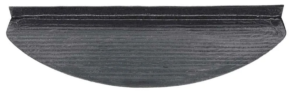 vidaXL Πατάκια Σκάλας Αυτοκόλλητα 20 τεμ. Μαύρα 65 x 22,5 x 3,5 εκ.