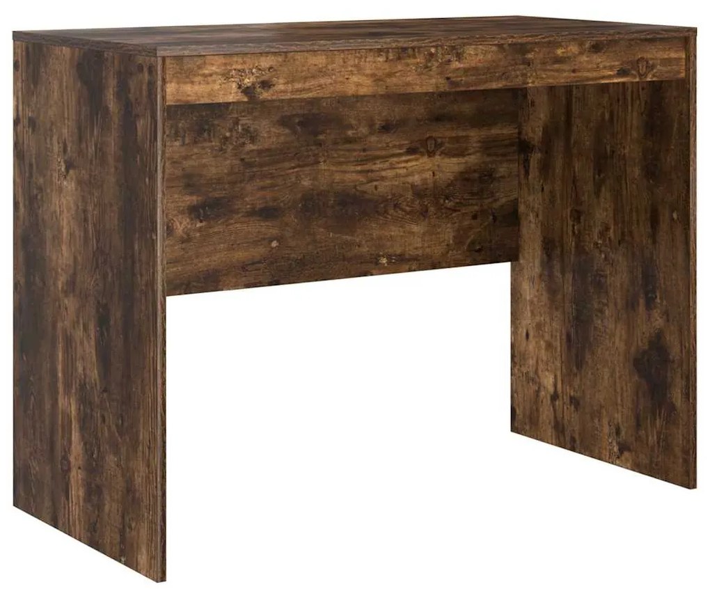 vidaXL Γραφείο Καπνιστή δρυς 100 x 50 x 76 εκ. Επεξεργασμένο ξύλο