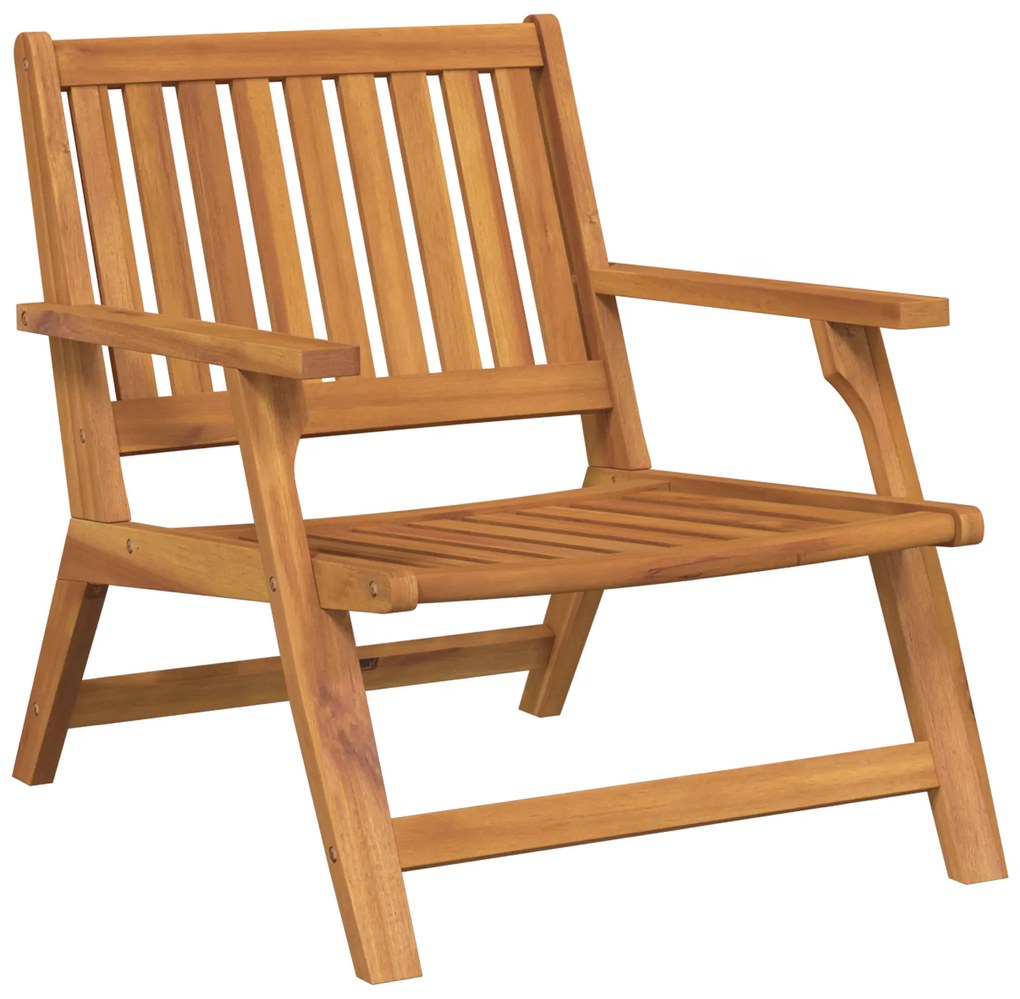 vidaXL Καρέκλες Κήπου 2 τεμάχια 76x67x73.5 cm από Στερεό Ξύλο Ακακίας
