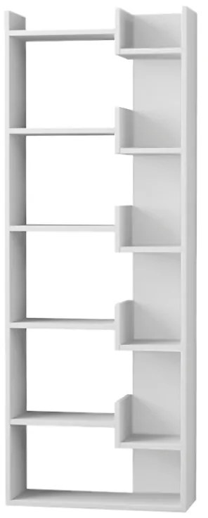 ΒΙΒΛΙΟΘΗΚΗ OPPA MEGAPAP ΧΡΩΜΑ ΛΕΥΚΟ 60X22X162ΕΚ.