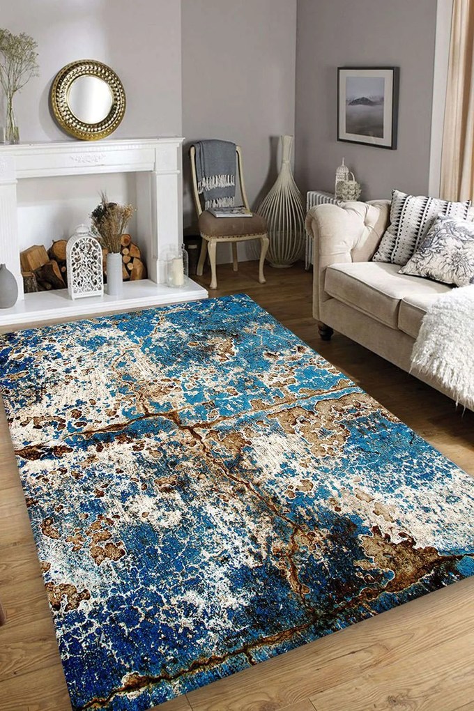 Χαλί Be Lost Blue-Gold Conceptum Hypnose 150x240cm