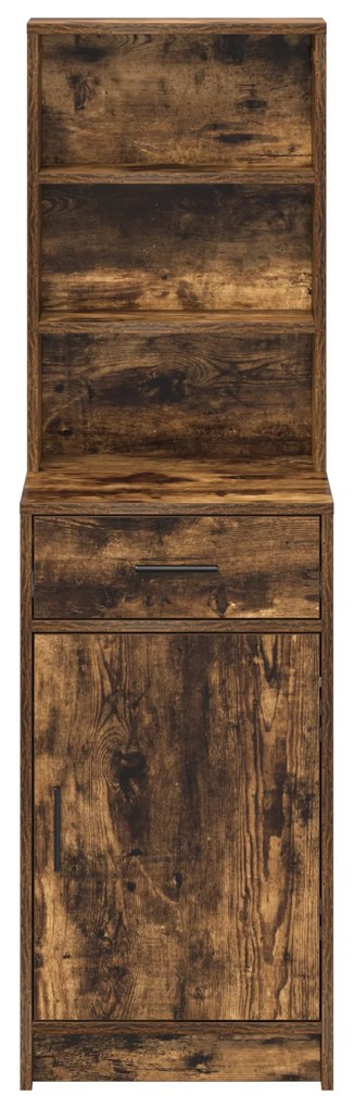 vidaXL Ψηλό Ντουλάπι σε Καπνιστή Δρυ, 40x41x135 εκ., Φτιαγμένο από Επεξεργασμένο Ξύλο