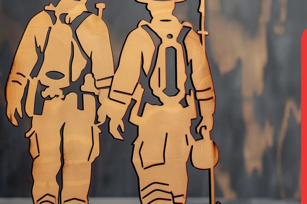 Intra απο ξύλο plywood Χρώμα wenge 3mm-4mm πάχος - Πυροσβεστικό Σήμα Αποκοπής με λέιζερ Δίασταση 30x20 cm INTRAFABR-124746025