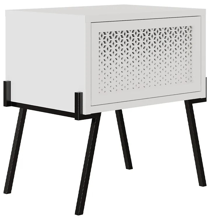ΚΟΜΟΔΙΝΟ NAIVE MEGAPAP ΧΡΩΜΑ ΛΕΥΚΟ 48X34X51ΕΚ.