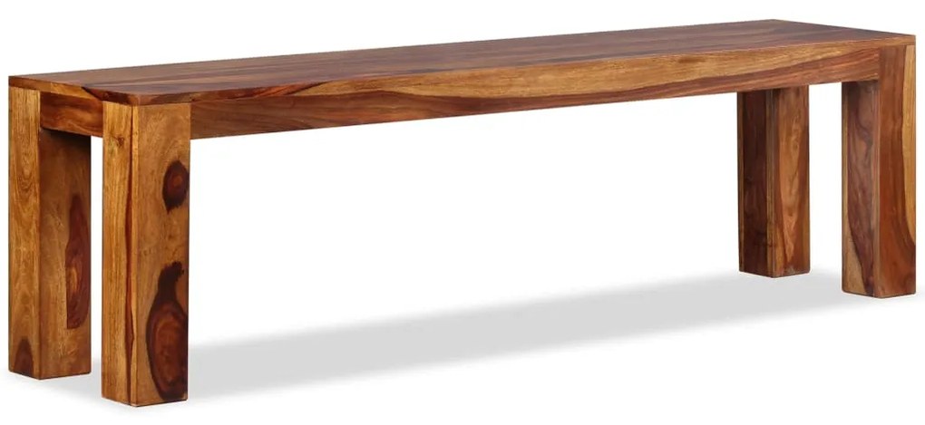 vidaXL Πάγκος 160 x 35 x 45 εκ. από Μασίφ Ξύλο Sheesham