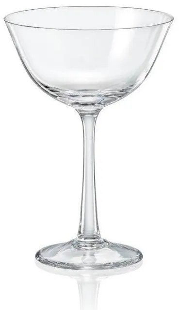 Ποτήρια Κολωνάτα Σετ 4 τμχ. 170ml CHAMP.SAUCER PRALINES - Crystalex