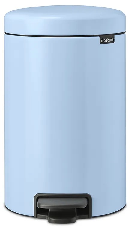 Brabantia 1005532 Κάδος Απορριμμάτων με πεντάλ 12L, Dreamy Blue