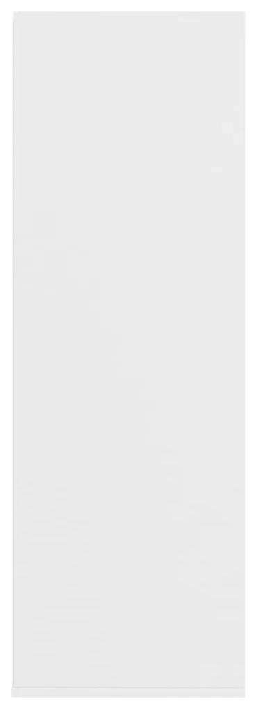 Παπουτσοθήκη Λευκή Δρυς 54x34x100,5 εκ. από Επεξεργασμένο Ξύλο - Λευκό