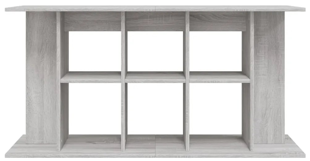 vidaXL Βάση Ενυδρείου Γκρι Sonoma 120x40x60 εκ. από Επεξεργασμένο Ξύλο