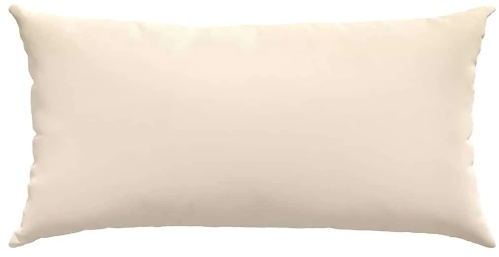 vidaXL Μαξιλάρι Καναπέ 2 pcs Μπεζ 80 x 40 cm ύφασμα