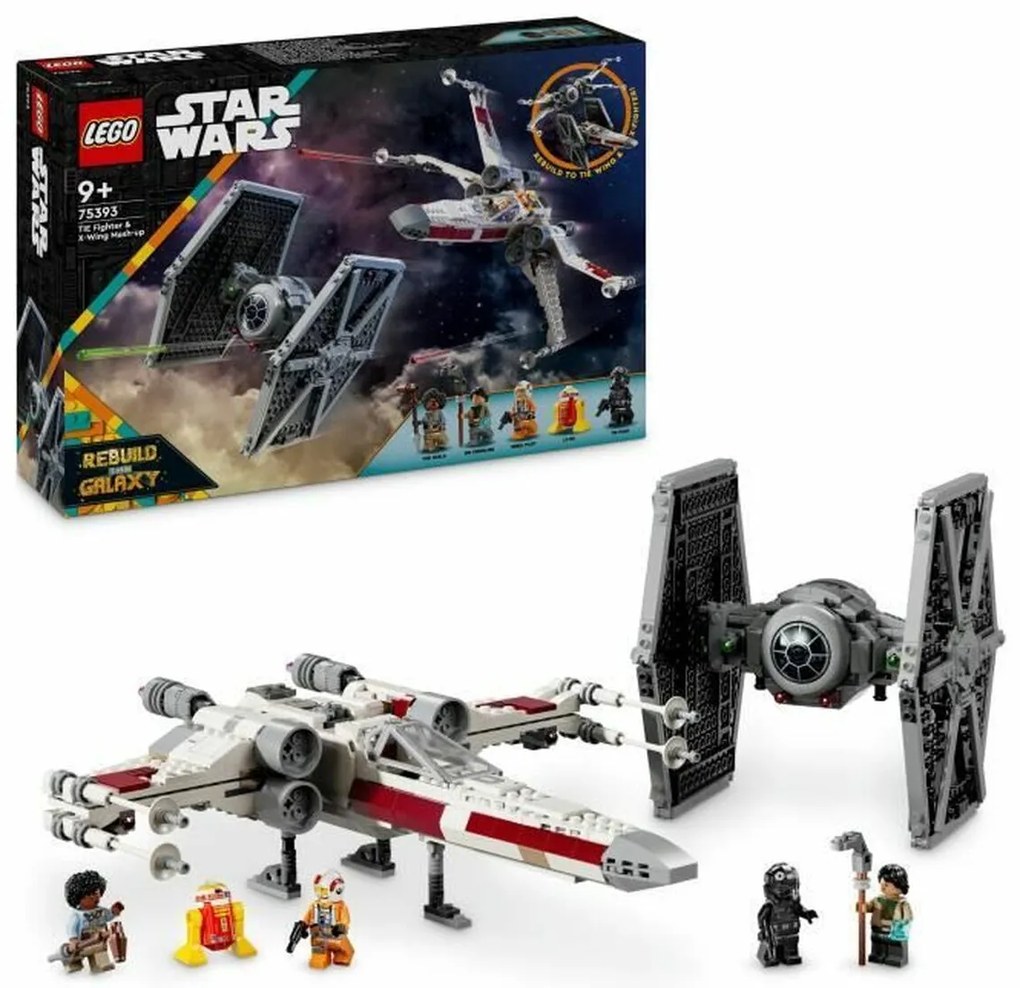Παιχνίδι Kατασκευή Lego 75393 TIE Fighter and X-Wing Combiner 1063 Τεμάχια