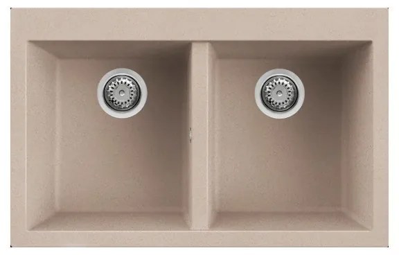 Νεροχύτης κουζίνας QUADRA 350 Avena 51 ELLECI 79x50cm