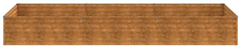 vidaXL Ζαρντινιέρα 291 x 100 x 36 εκ. από Ατσάλι Σκληρυθέν στον Αέρα
