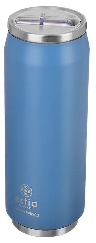 Ποτήρι Θερμός Travel Cup Save The Aegean Denim Blue 500ml - Estia