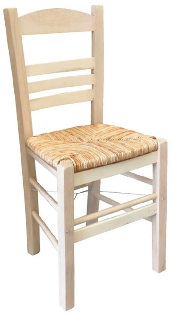 Καρέκλα Καφενείου Σίφνος Αβαφη P969  Ε0 43Χ40Χ87 cm Wood, Mat