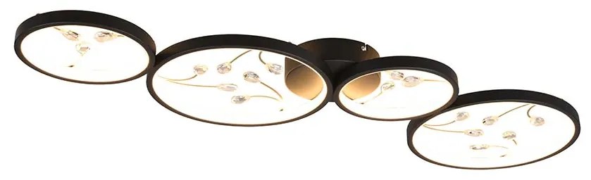 Φωτιστικό Κρεμαστό Trio Lighting Groovy 642110432 Μαύρο Ματ (3000K)