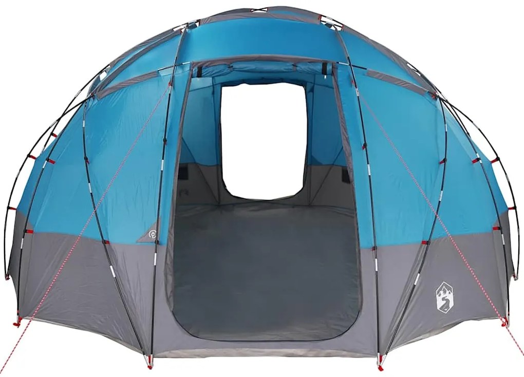vidaXL Σκηνή Camping με στέγη Μπλε 475 x 475 x 235 εκ. Πολυεστέρας