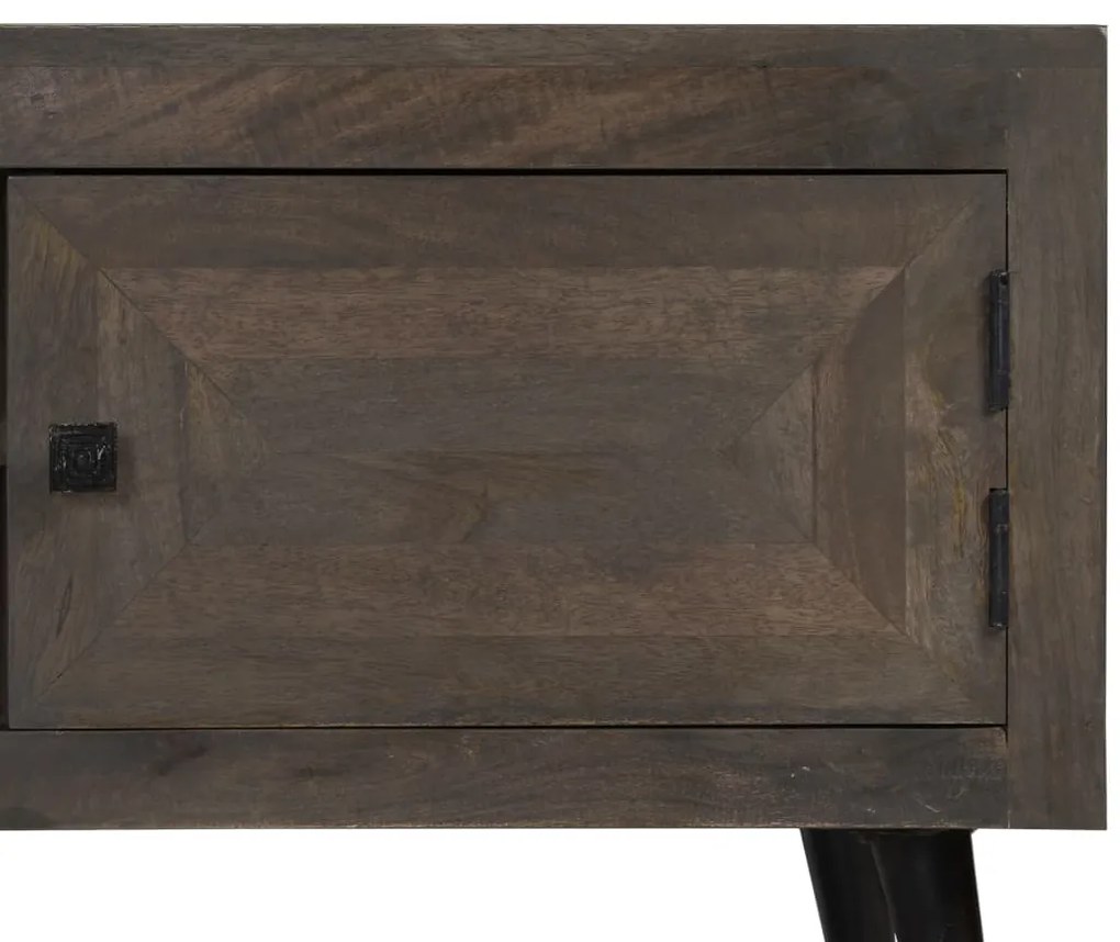 vidaXL Έπιπλο Τηλεόρασης 140 x 30 x 45 εκ. από Μασίφ Ξύλο Μάνγκο