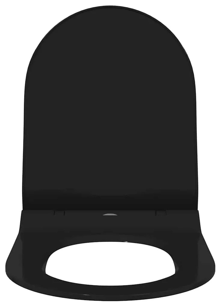 vidaXL Λεκάνη Ρυθμιζόμενος Μαύρο 48,5 x 36 x 5 εκ. Πολυπροπυλένιο