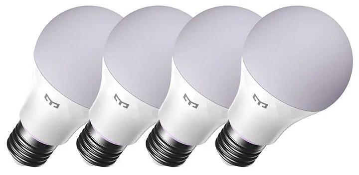 Yeelight Έξυπνη Λάμπα E27 W4 (color) 4τμχ