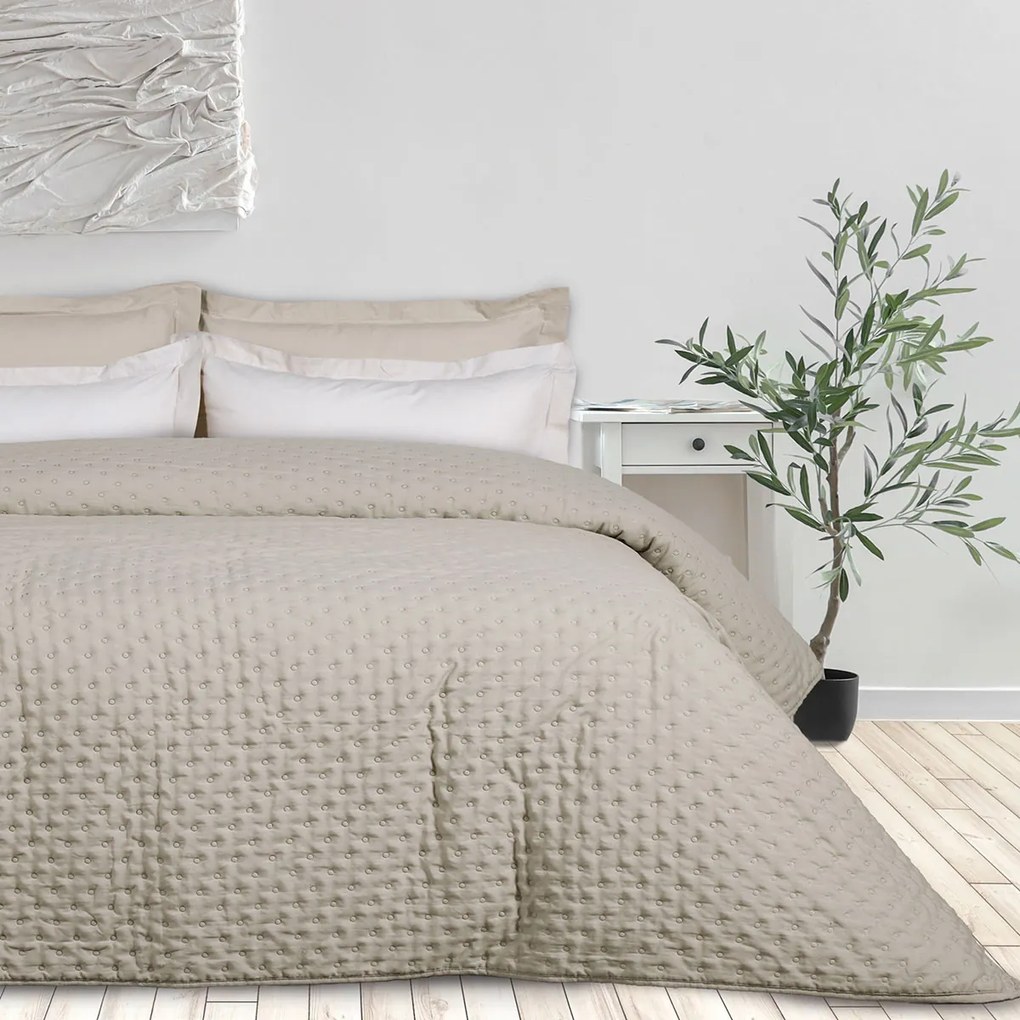 Κουβερλί King Size (240x250) Das Home Happy 9652 L.Nude