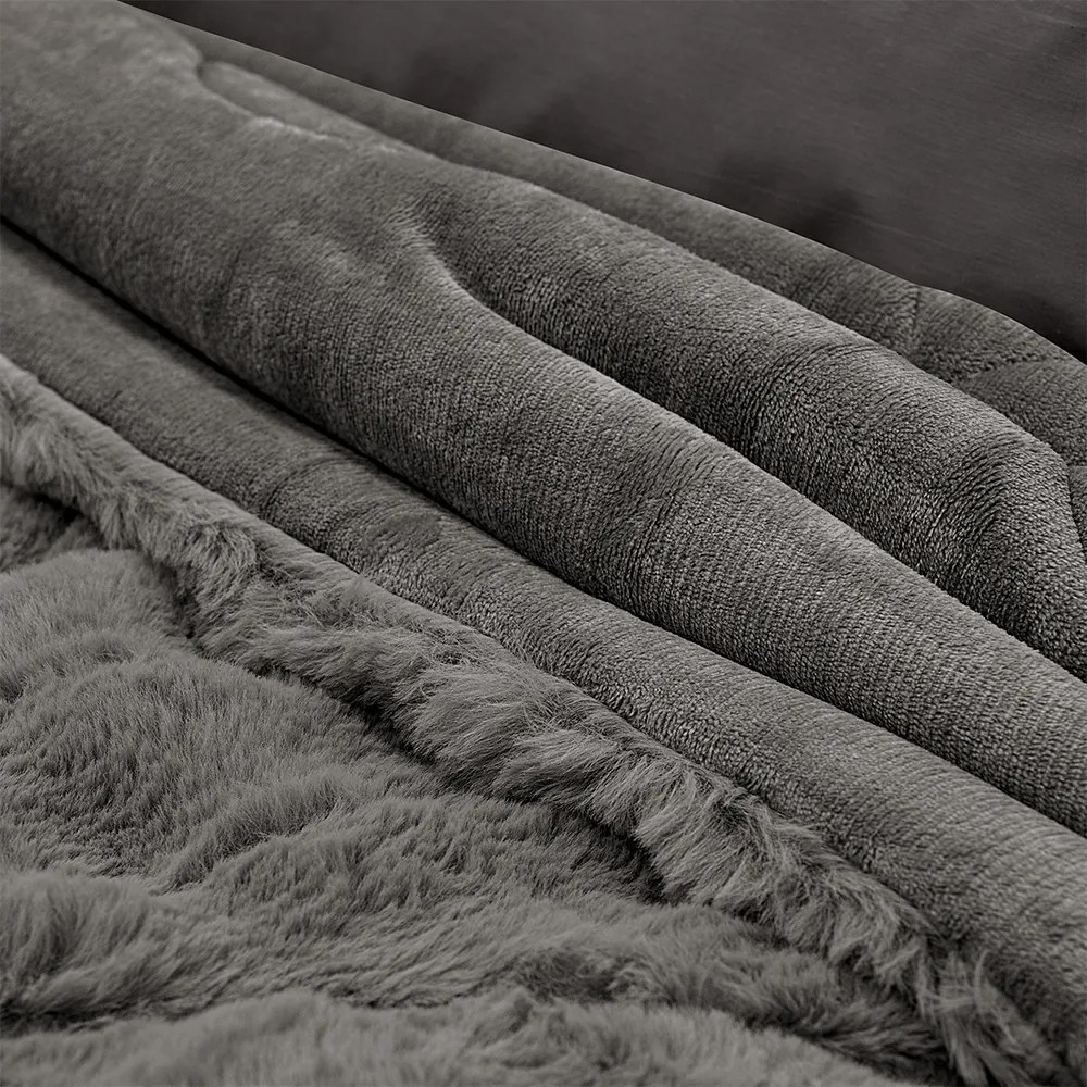 LINO ΚΟΥΒΕΡΤΟΠΑΠΛΩΜΑ CONILIO DGREY 160X220