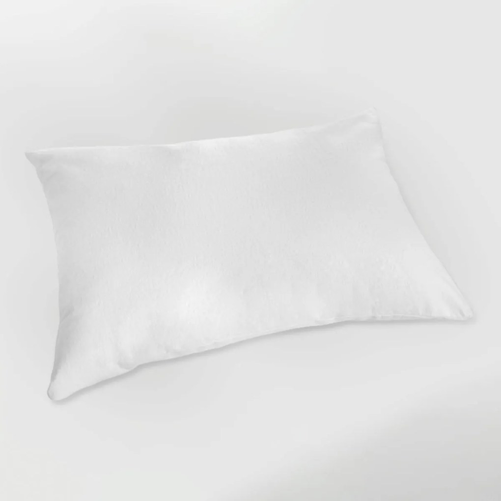 Ζεύγος Μαξιλαροθήκες (52x72) Μακό La Luna Jersey Pure White