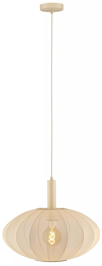 Φωτιστικό Κρεμαστό Lucide 03447-52-38 CORINA Μπεζ/Κρεμ (Beige/Creme)