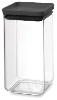 Brabantia 1001172 Βάζο Tasty+ 1.6L, Dark Grey