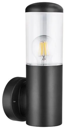 Απλίκα Φωτιστικό Τοίχου Φ9 Ε27 IP54 UP Lumen-9-911-Ανθρακί 9-911