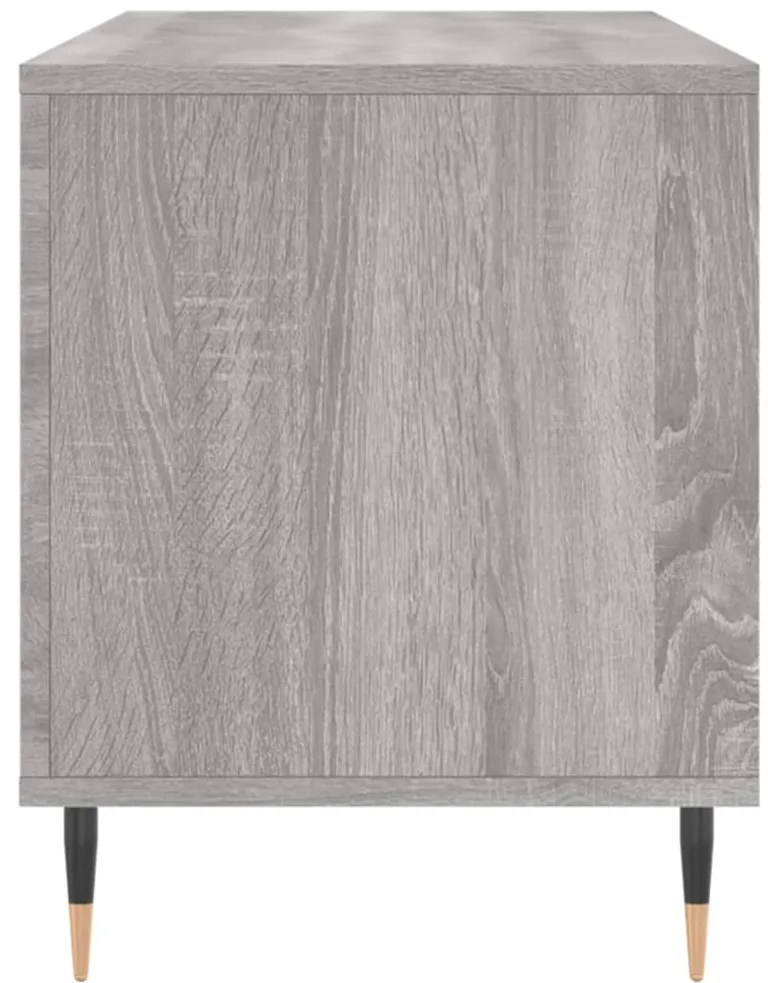 vidaXL Έπιπλο Δίσκων Γκρι Sonoma 100x38x48 εκ. από Επεξεργασμένο Ξύλο