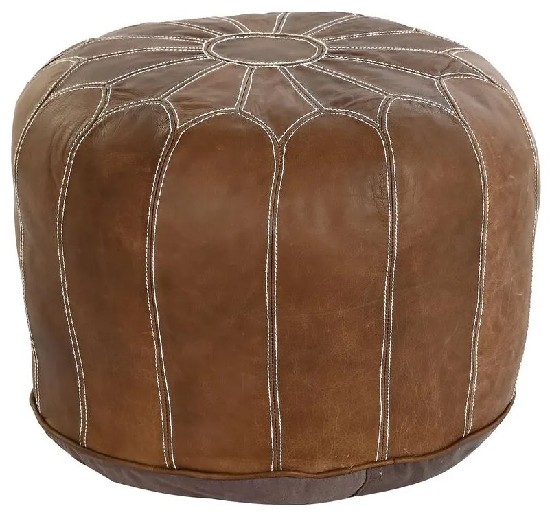Υποπόδια DKD Home Decor Καφέ Vintage 48 x 48 x 35 cm