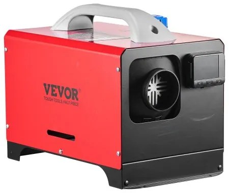 VEVOR Diesel Air Heater Diesel Parking Heater 8 kW DC 12-24 V Black LCD Switch