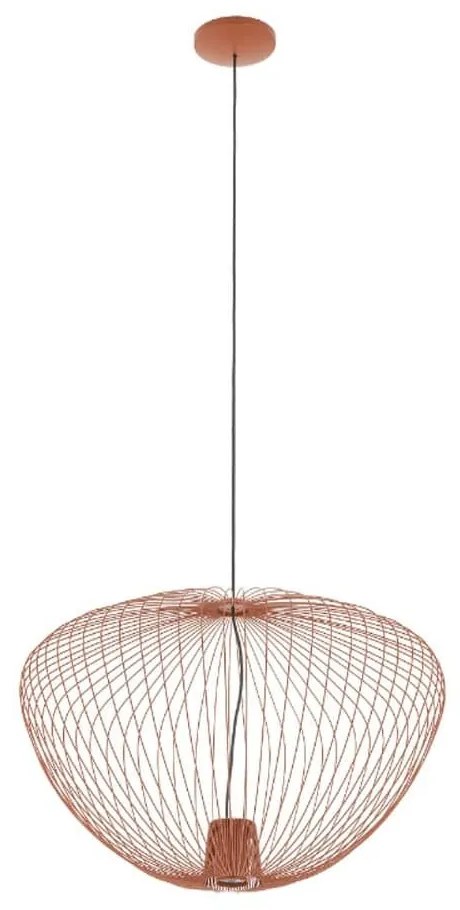 Φωτιστικό Οροφής Pumpkin L 11494 70x200cm 1xGU10 10W Terracotta Nowodvorski