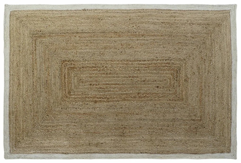 Χαλί DKD Home Decor Λευκό Ανοιχτό καφέ Scandi 200 x 290 x 1 cm