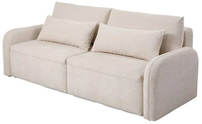 Sofa Bed Fridolin 224cm - Μπεζ