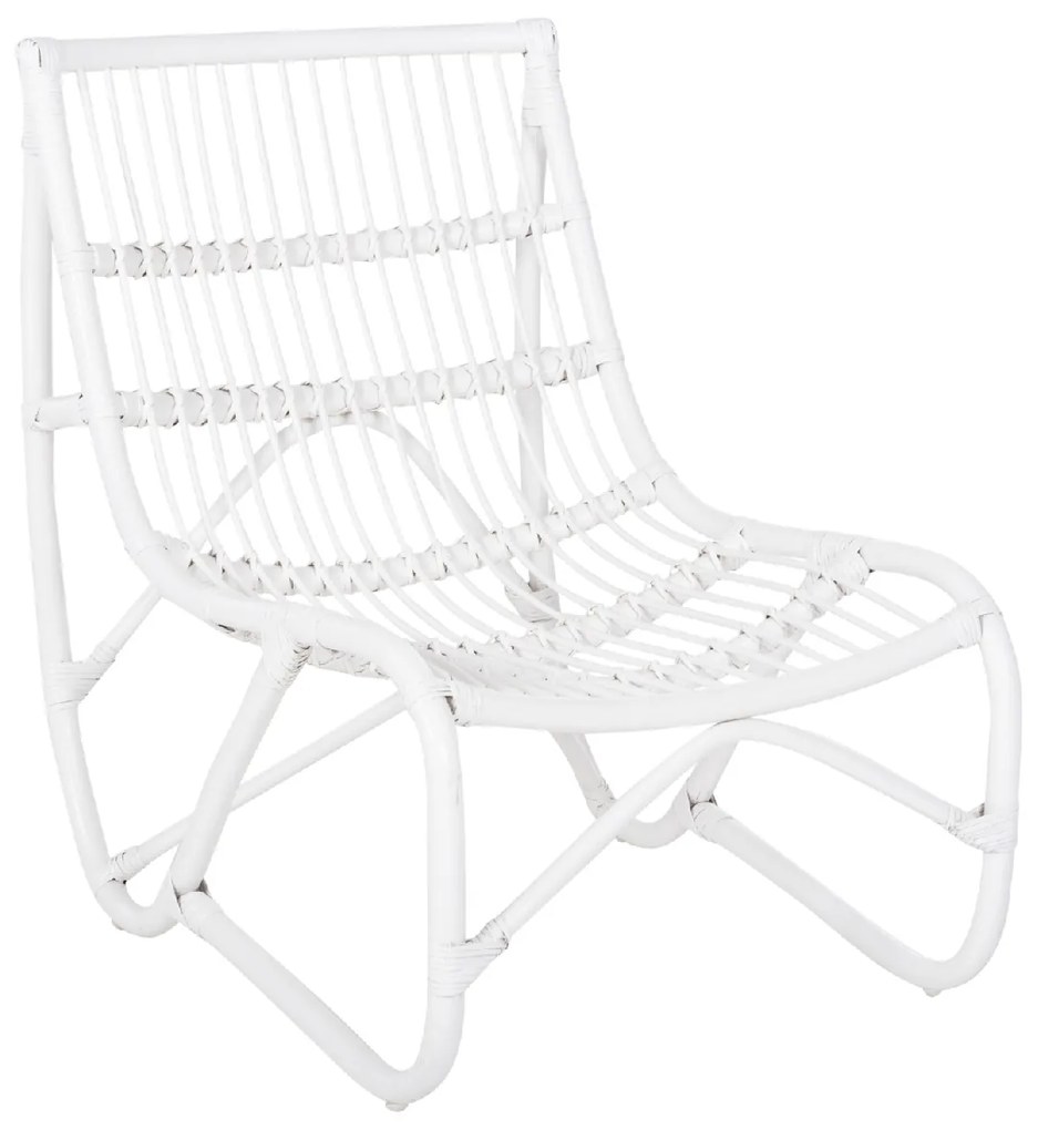 ΠΟΛΥΘΡΟΝΑ GRINN HM9815.03 ΡΑΒΔΟΙ RATTAN ΣΕ ΛΕΥΚΟ 56,5x73,5x79,5Υ εκ.