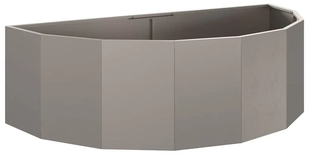 vidaXL Γλάστρα Σκ rusty 120 x 60 x 35 cm Ατσάλι Σκληρυθέν στον Αέρα