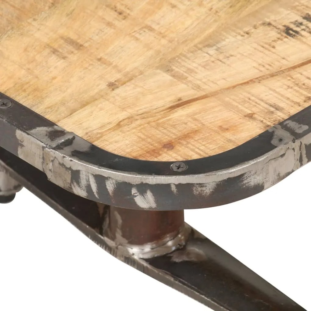 vidaXL Έπιπλο Τηλεόρασης 160 x 30 x 40 εκ. από Μασίφ Ξύλο Μάνγκο