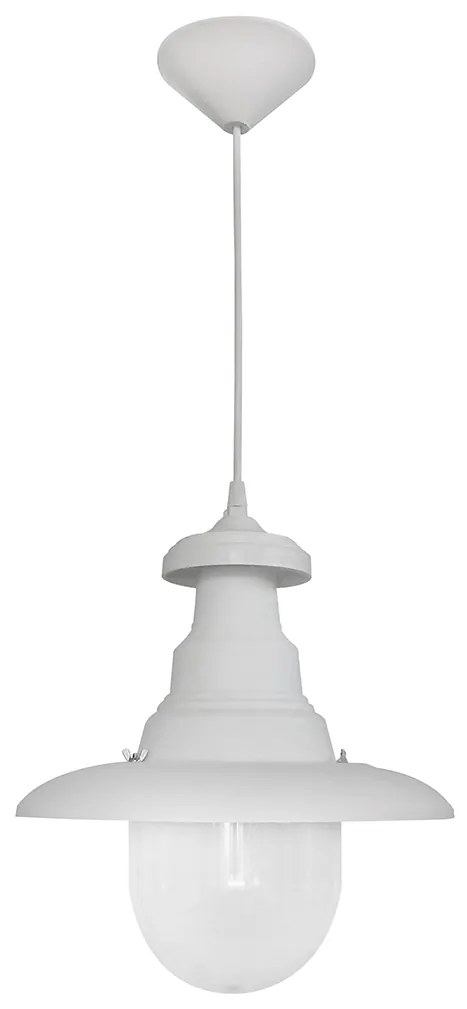 Φωτιστικό Οροφής Μονόφωτο Heronia Pyrofani 26-0023 White