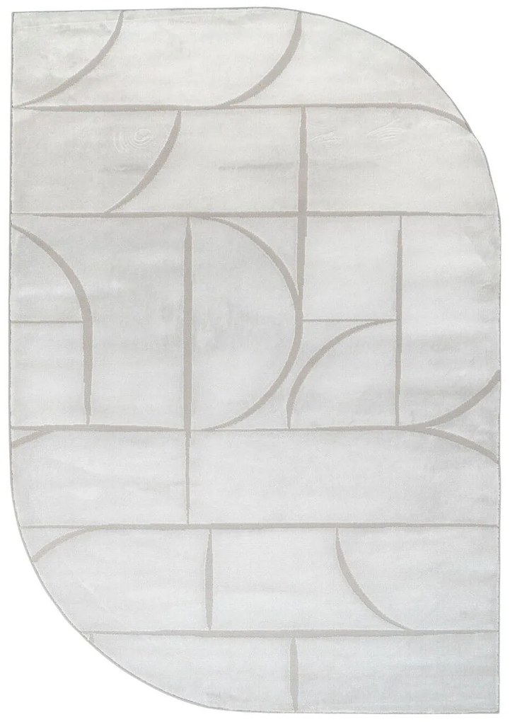 Χαλί ezzo Forma E460A2A LIGHT GREY-160 x 230 εκ.