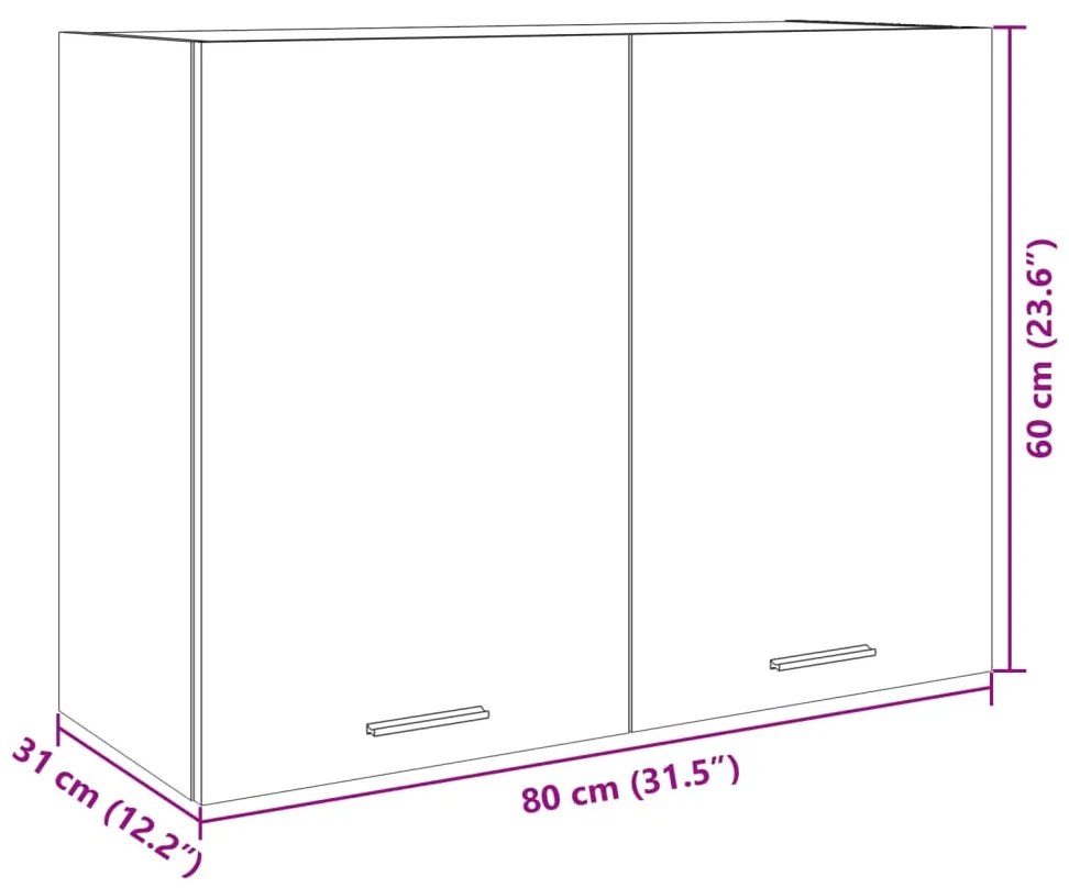 ΝΤΟΥΛΑΠΙ ΚΡΕΜΑΣΤΟ SONOMA ΔΡΥΣ 80 X 31 X 60 ΕΚ. ΑΠΟ ΜΟΡΙΟΣΑΝΙΔΑ 849621