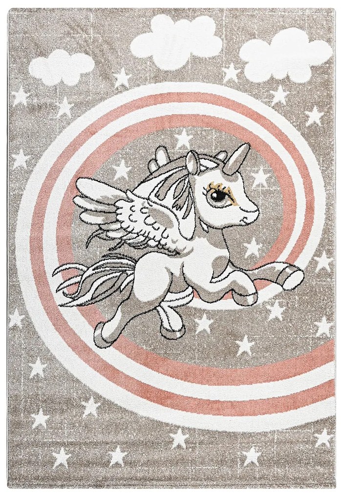 Παιδικό Χαλί (160x230) Polcarpet Carousel Dream 10827 Unicorn