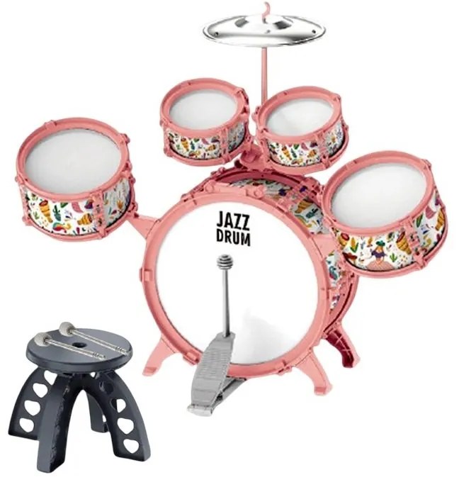 Παιδικό σετ Drums - Jazz Drum - ZG2805-F5
