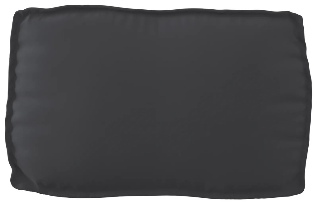 vidaXL Μαξιλάρι παλέτας για πλάτη Μαύρο 70 x 40 x 12 cm Ύφασμα Oxford